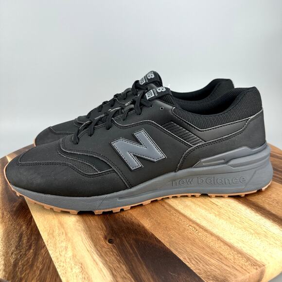 New Balance 997G Sneakers Men\'s 15 D Black Waterproof Spikeless Golf Shoes main image 6